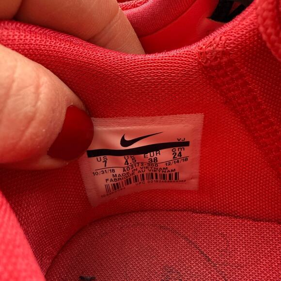 Nike Air Huarache City Move Jade Ember Athletic Shoes Women 7 Multicolor Sneaker - Picture 10 of 10